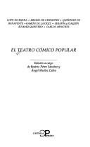 Teatro cómico popular [Paperback] Pérez Sánchez, Beatriz and Soriano Palomo, Eduardo