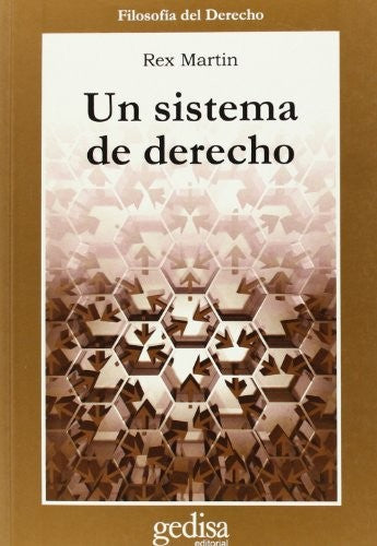 Un sistema de derecho [Paperback] Martin, Rex