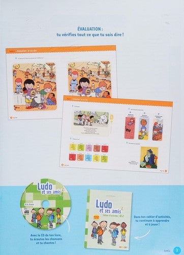 Ludo Et Ses Amis, A1.2. Vol. 2 (Édition 2015) (+ CD Audio) [Paperback] Albero, Michèle and Marchois, Corinne