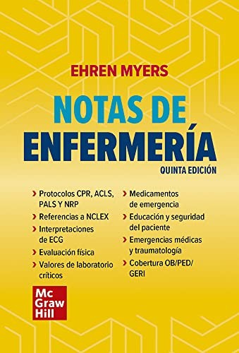 NOTAS DE ENFERMERIA [Spiral-bound] MYERS EHREN