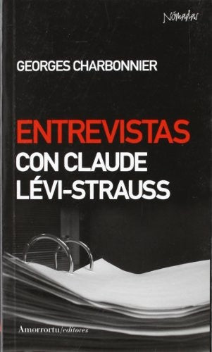 Entrevistas Con Claude Levi-strauss [Paperback] CHARBONNIER GEORGES