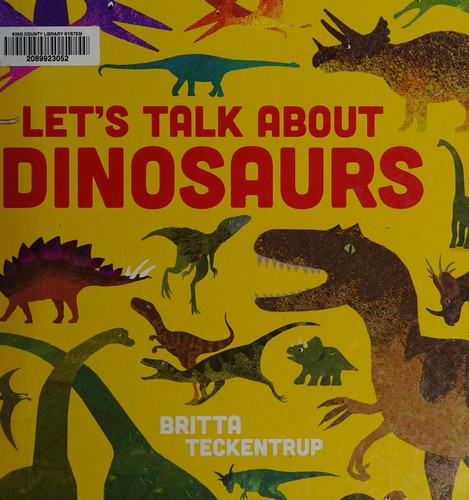 Let's Talk About Dinosaurs [Hardcover] Blackford, Harriet
