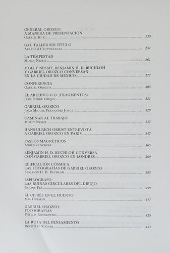 Textos sobre la obra de Gabriel Orozco. Segunda edición ampliada 1983-2013 [Paperback] VARIOS