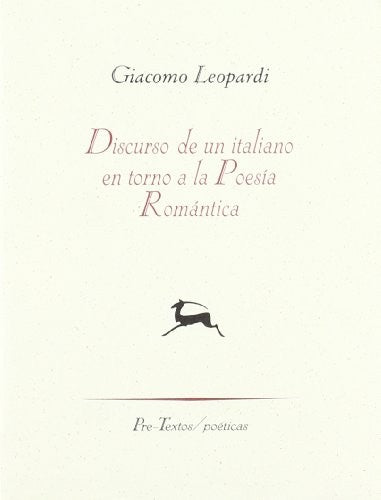 Discurso de un italiano en torno a la poesía romántica