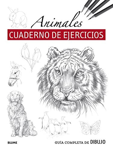 Guía completa de dibujo. Animales (Cuaderno de ejercicios) [Paperback] VVAA