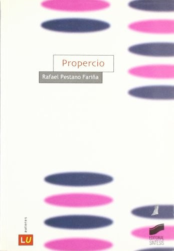Propercio [Paperback] Pestano, Rafael