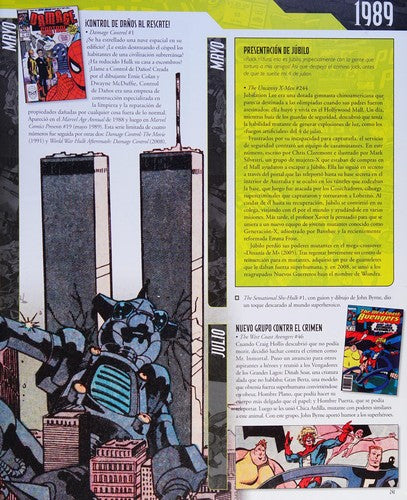 Marvel crónica visual definitiva: Actualizada y ampliada [Hardcover] Sanderson, Peter