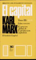 El capital. Tomo III. Vol. VIII: 8 [Paperback] Marx, Karl