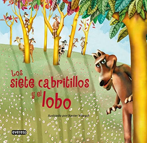 Los siete cabritillos y el lobo [Hardcover] Editorial Everest
